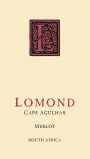 Lomond Merlot 2012 Front Label