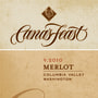 Cana's Feast Winery Merlot 2010 Front Label