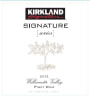 Kirkland Signature Signature Series Willamette Valley Pinot Noir 2012 Front Label