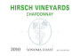 Hirsch Estate Chardonnay 2010  Front Label