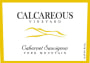 Calcareous Vineyard Cabernet Sauvignon 2008 Front Label