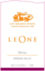 Lou Miranda Estate Leone Shiraz 2014 Front Label