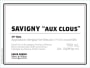 Louis Chenu Savigny-les-Beaune Aux Clous Premier Cru 2010 Front Label