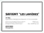 Louis Chenu Savigny-les-Beaune Les Lavieres Premier Cru 2009 Front Label