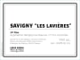 Louis Chenu Savigny-les-Beaune Les Lavieres Premier Cru 2012 Front Label