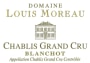 Domaine Louis Moreau Chablis Blanchot Grand Cru 2014 Front Label