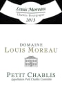 Domaine Louis Moreau Petit Chablis 2013 Front Label