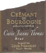 Maison Louis Picamelot Cremant de Bourgogne Cuvee Jeanne Thomas Brut Front Label