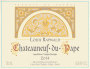 Louis Raynald Chateauneuf-du-Pape 2014 Front Label