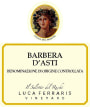 Ferraris Barbera d'Asti Vigna del Martin 2012 Front Label