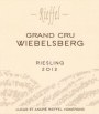 Lucas et Andre Rieffel Wiebelsberg Grand Cru Riesling 2012 Front Label