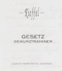 Lucas et Andre Rieffel Gesetz Gewurztraminer 2011 Front Label