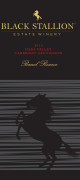 Black Stallion Winery Barrel Reserve Cabernet Sauvignon 2012 Front Label
