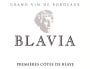 Mahler-Besse Cotes de Blaye Blavia Premiers 2007 Front Label