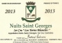 Maison Ambroise Nuits Saint Georges  Les Terres Blanches Premier Cru 2013 Front Label