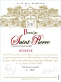 Maison Bouachon Cotes du Rhone Pavillon Saint Pierre Reserve 2014 Front Label