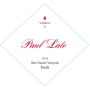 Paul Lato Il Padrino Bien Nacido Vineyard Syrah 2014 Front Label