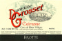Maison Brotte Domaine Grosset Cotes du Rhone Villages Cairanne 2013 Front Label