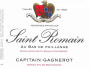Maison Capitain-Gagnerot Saint-Romain Au Bas de Poillange 2013 Front Label