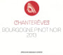 Maison Chantereves Bourgogne Pinot Noir 2013 Front Label