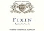 Maison Fougeray De Beauclair Fixin 2014 Front Label