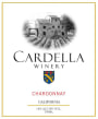 Cardella Winery Chardonnay 2012 Front Label