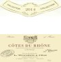 Maison L. Tramier & Fils Cotes du Rhone Linteau 2014 Front Label