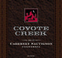 Adler Fels Coyote Creek Cabernet Sauvignon 2013 Front Label