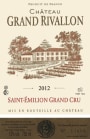 Maison Riviere Chateau Grand Rivallon 2012 Front Label