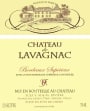 Maison Riviere Chateau de Lavagnac 2011 Front Label