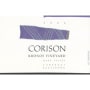 Corison Kronos Vineyard Cabernet Sauvignon 2004 Front Label