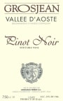Grosjean Vallee d'Aoste Pinot Noir 2013 Front Label