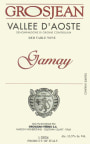Grosjean Vallee d'Aoste Gamay 2007 Front Label