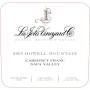 La Jota Howell Mountain Cabernet Franc 2009 Front Label