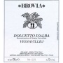 Brovia Dolcetto d'Alba Vignavillej 2015 Front Label