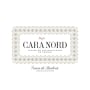 Cara Nord Negre 2013 Front Label