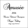 Amusee Reserve Cabernet Sauvignon 2006 Front Label