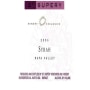 St. Supery Syrah 2006 Front Label