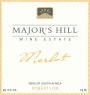 Major's Hill Wine Estate Merlot 2011 Front Label