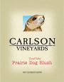 Carlson Vineyards Prairie Dog Blush 2013 Front Label