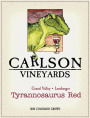Carlson Vineyards Tyrannosaurus Lemberger Red 2009 Front Label