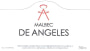Malbec de Angeles Malbec 2011 Front Label