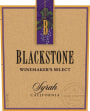 Blackstone Select Syrah 2010 Front Label