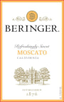 Beringer Moscato 2016 Front Label