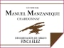 Bodega Manuel Manzaneque Chardonnay 2008 Front Label