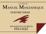Bodega Manuel Manzaneque Nuestro Syrah 2010 Front Label