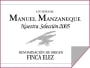 Bodega Manuel Manzaneque Nuestra Seleccion 2005 Front Label