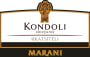 Marani Kondoli Vineyards Rkatsiteli 2012 Front Label