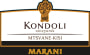 Marani Kondoli Vineyards Mtsvane-Kisi 2012 Front Label