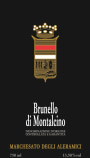 Marchesato Degli Aleramici Brunello di Montalcino 2010 Front Label